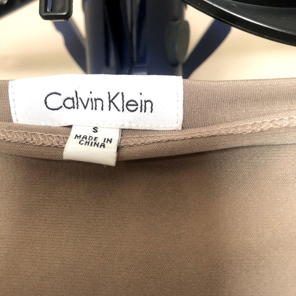 Blouse Calvin Klein w/ silk cover